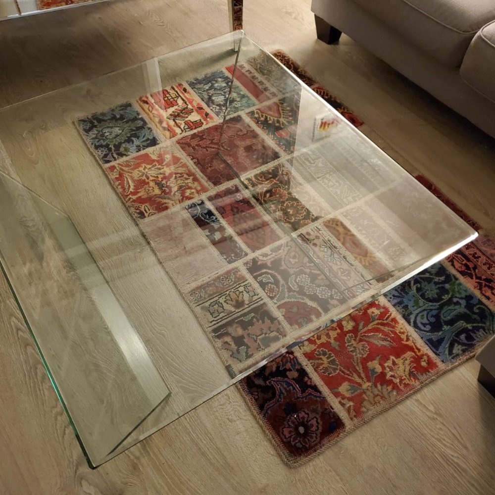 Rectangle , Luxurious, Clear Cocktail/Coffee Table